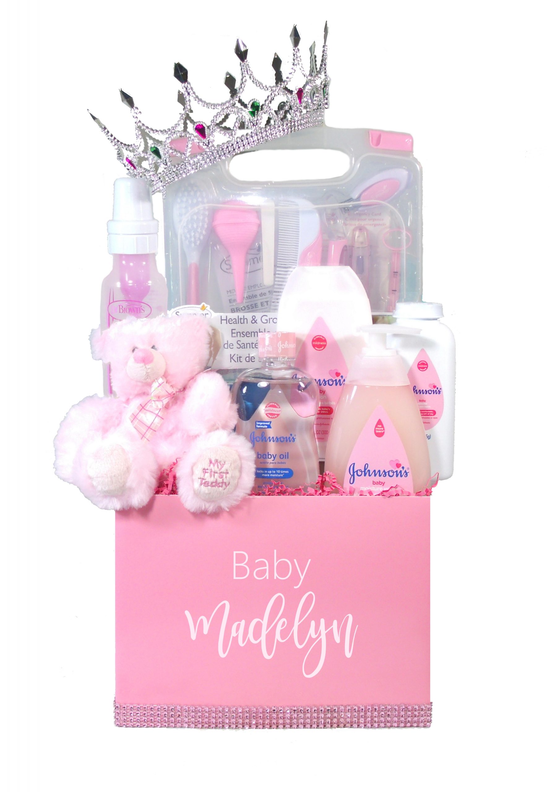 baby shower gift basket ideas for girl